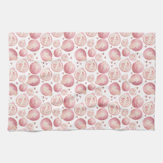 Pomegranate Print Tea Towel Theedoek (Horizontaal)