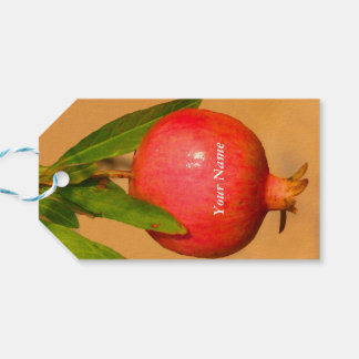 Pomegranate Rosh HaShana Cadeaulabel
