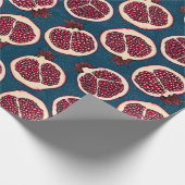 Pomegranate slices wrapping paper cadeaupapier (Hoek)
