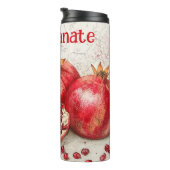 Pomegranate Thermal Tumbler Thermosbeker (Geroteerd rechts)