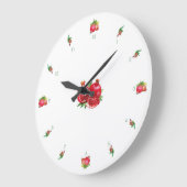 Pomegranate V1 Wall Clock Grote Klok (Hoek)