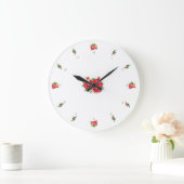Pomegranate V1 Wall Clock Grote Klok (Huis)