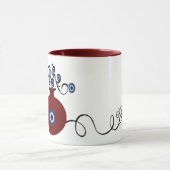 pomegranate with evil eye mug (Centre)