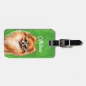 Pomeranian bagage labels (Voorkant horizontaal)