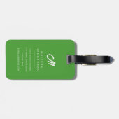 Pomeranian bagage labels (Achterkant horizontaal)