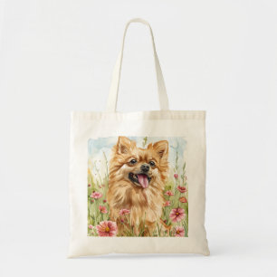 Pomeranian boodschappentas – Cadeau voor hondenlie Tote Bag