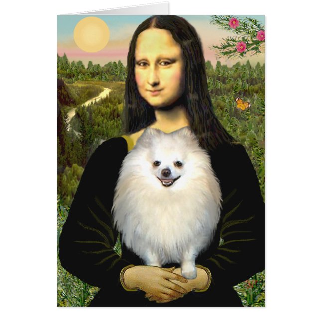 Pomeranian (crème) - Mona Lisa (Devant)