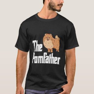 Pomeranian Daddy Pom Dog Lover Pomsk T-shirt