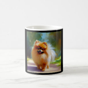 Pomeranian Dog Koffiemok