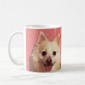 Pomeranian en pêche colore la tasse (Gauche)
