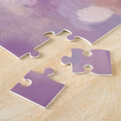 Pomeranian Floating on a Cloud Heart Valentine Legpuzzel (Zijkant)