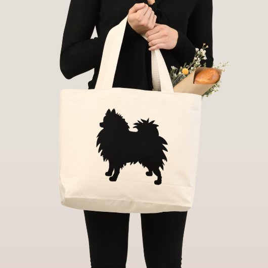 Pomeranian Grote Tote Bag (Voorkant (product))