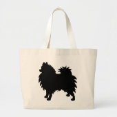 Pomeranian Grote Tote Bag (Voorkant)