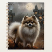 Pomeranian Halloween Épouvantable (Devant)