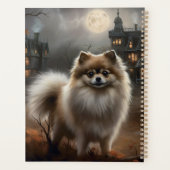 Pomeranian Halloween Épouvantable (Dos)