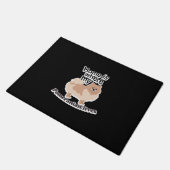 Pomeranian Home Deurmat (Schuin)