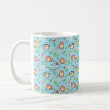 Pomeranian Lente Bloem Coffee Mug voor Hondenliefh