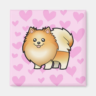 Pomeranian Love Magneet