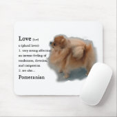 Pomeranian Lovers Gifts Muismat (Met muis)