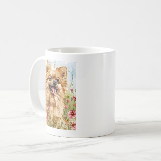 Pomeranian Mug (Devant gauche)