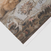 Pomeranian Puppy Trio  Decoupage Tissuepapier (Detail)