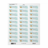 Pomeranian Return Address Labels (Full Sheet)