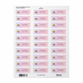 Pomeranian Return Address Labels (Full Sheet)