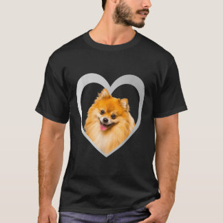 Pomeranian Zwergspitz Miniature Spitz Design Unise T-shirt