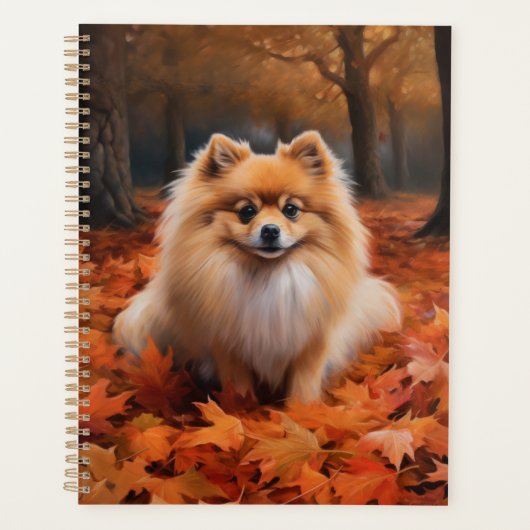 Poméranie en automne Feuilles Automne Inspire (Devant)