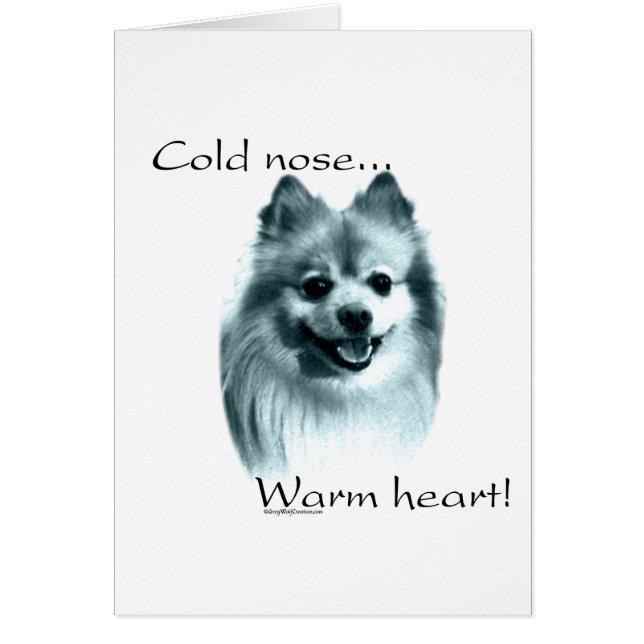 Poméranie Froid Nez Chaud Coeur (Devant)