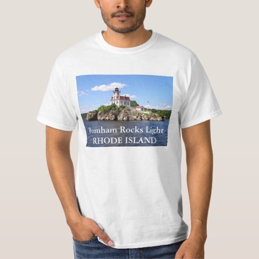 Pomham Rocks Light, Rhode Island Shirt (Voorkant)