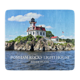 Pomham Rocks Lighthouse Rhode Island snijplank