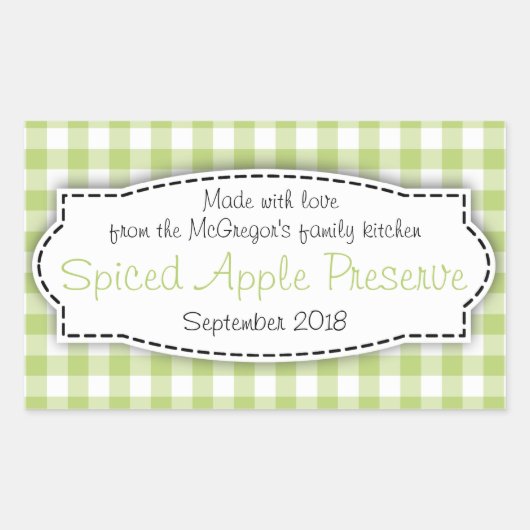 Pomme confiture confiture étiquette alimentaire ve (Devant)