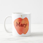 Pomme de café personnalisé Mug (Gauche)