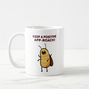Pomme de Cockroach Positive Pun de Mug
