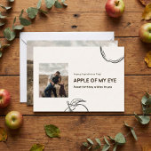 Pomme de mes yeux Carte de vœux d'anniversaire per