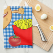 Pomme De Terre, Fries Françaises, Serviette De Cui (Quart Plié)