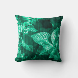 Pomme de terre verte pâle Feuille Coussin Jeu Orei