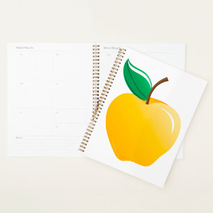 Pomme dorée Fruit jaune vif