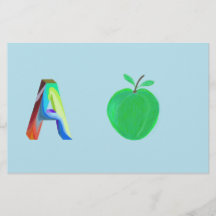 Pomme en papier