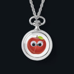 Pomme, fruit rouge aux yeux de dieu - Personnalisé<br><div class="desc">Le design que vous décrivez semble charmant et ludique. Une pomme de dessin animé rouge aux grands yeux de googly donne à l'objet une personnalité animée et animée. La couleur rouge de la pomme pourrait indiquer sa fraîcheur et sa vivacité, tandis que le sourire et les grands yeux en mouvement...</div>