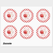Pomme Jam Jelly ou Applesauce autocollant (Feuille)