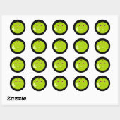 Pomme mal avec Scar Halloween Stickers (Feuille)