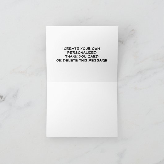 Pomme noire et blanche Merci (Intérieur)