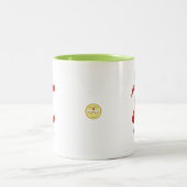 Pomme Pi Cute Math Pi Day Café Mug (Centre)