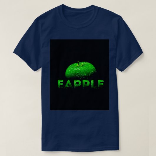 Pomme pomme pomme foncé TShirt classique (Design devant)