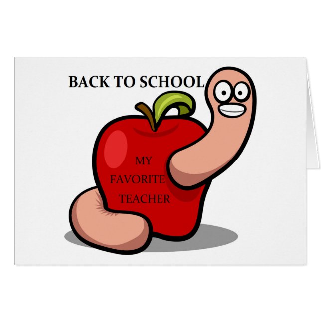 POMME "RETOUR À L'ÉCOLE" (Devant Horizontal)