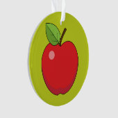 Pomme rouge (devant)