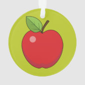 Pomme rouge (dos)