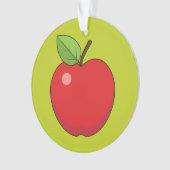 Pomme rouge (devant)